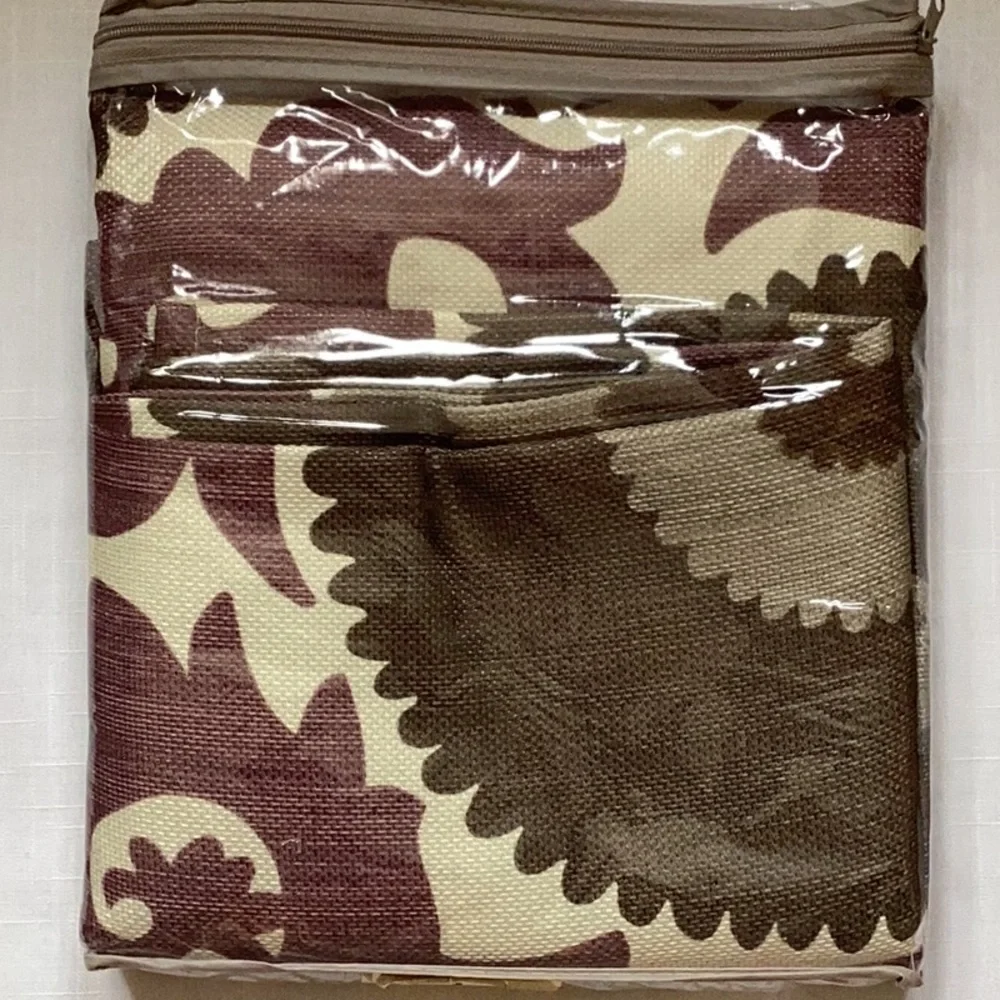 NWT Shower curtain brown / purple NIP